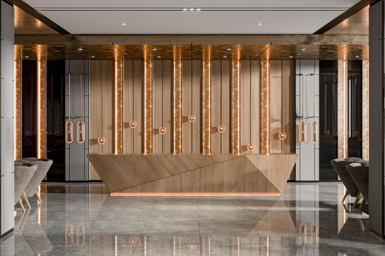 Ruang lobby kantor